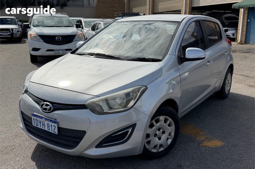 Silver 2012 Hyundai I20 Hatchback Active
