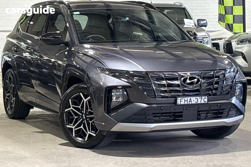 Grey 2023 Hyundai Tucson Wagon Elite N Line (Awd)