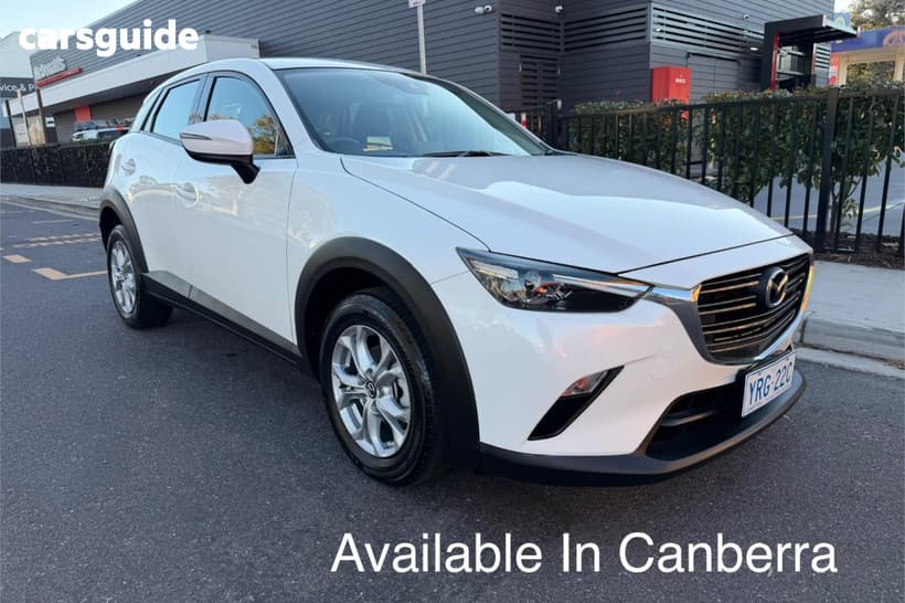 White 2024 Mazda CX-3 Wagon G20 Pure