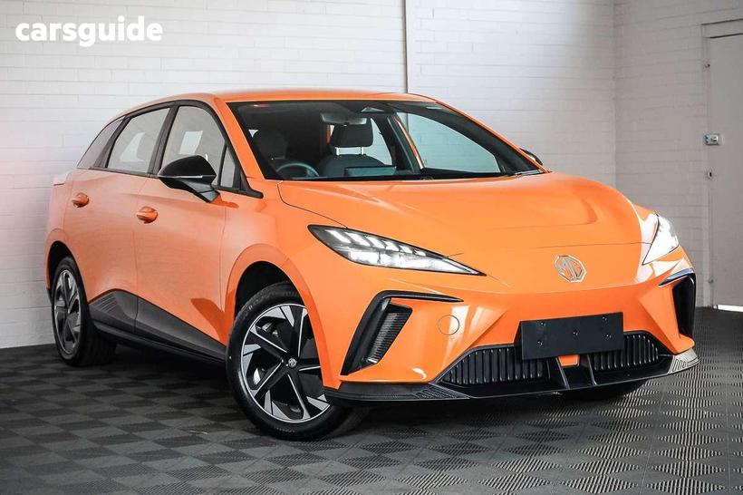 Orange 2023 MG MG4 Hatchback Excite 64