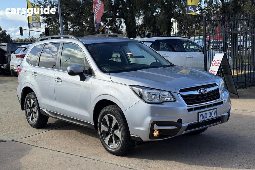 Silver 2017 Subaru Forester Wagon 2.5I-L