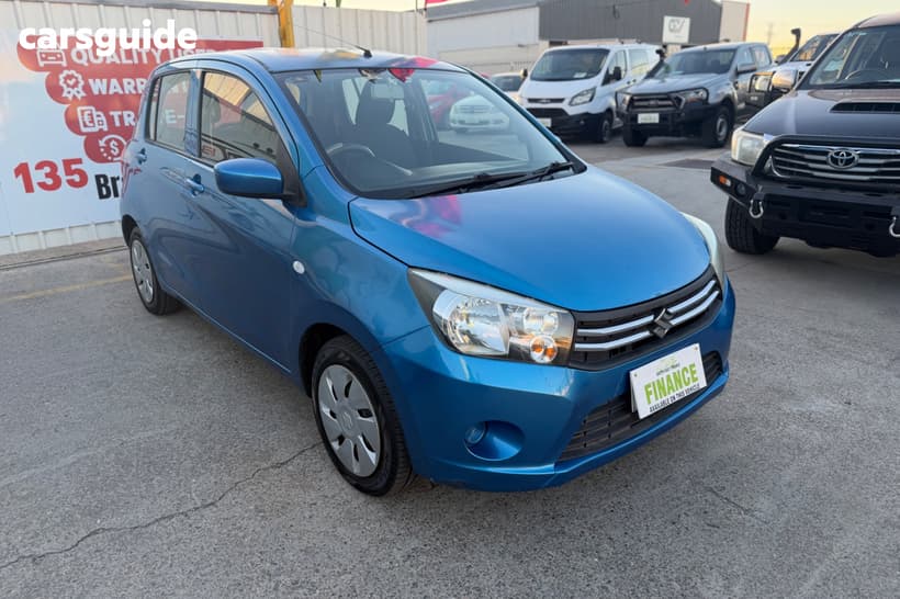 Blue 2015 Suzuki Celerio Hatchback