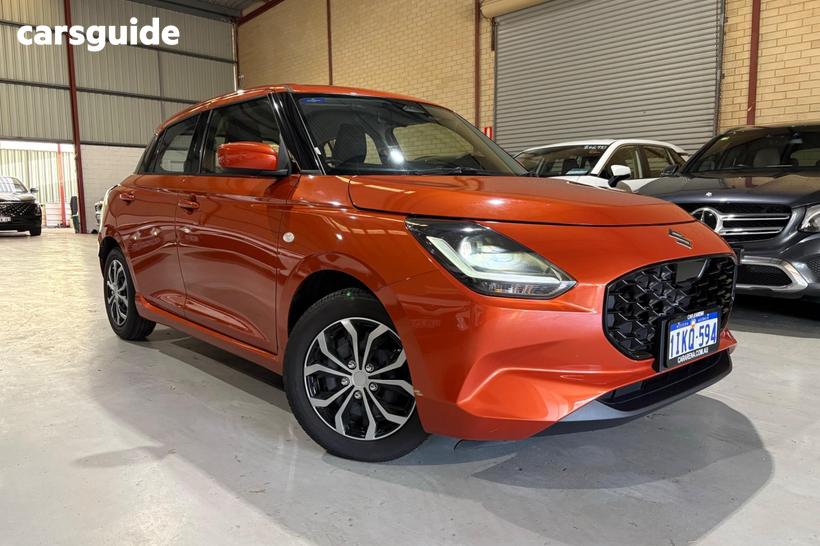 Orange 2024 Suzuki Swift Hatch GL SHADOW AZ SERIES II