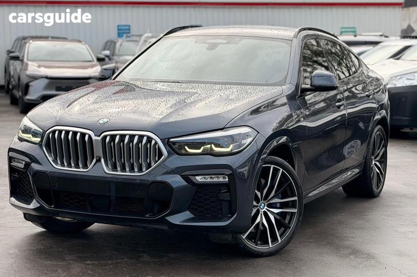 Grey 2019 BMW X6 Coupe Xdrive30D M Sport