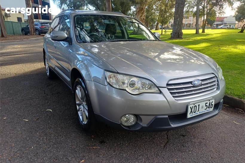 Silver 2007 Subaru Outback Wagon 2.5I