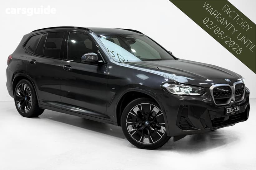Grey 2023 BMW IX3 Wagon
