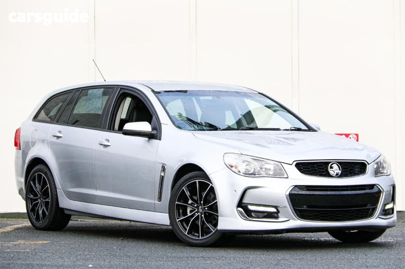 Silver 2016 Holden Commodore Sportswagon Sv6