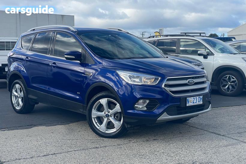 Blue 2017 Ford Escape Wagon Trend (Awd)
