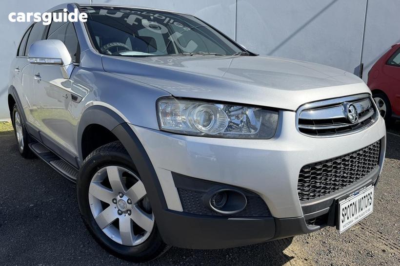 Silver 2013 Holden Captiva Wagon 7 Sx (Fwd)