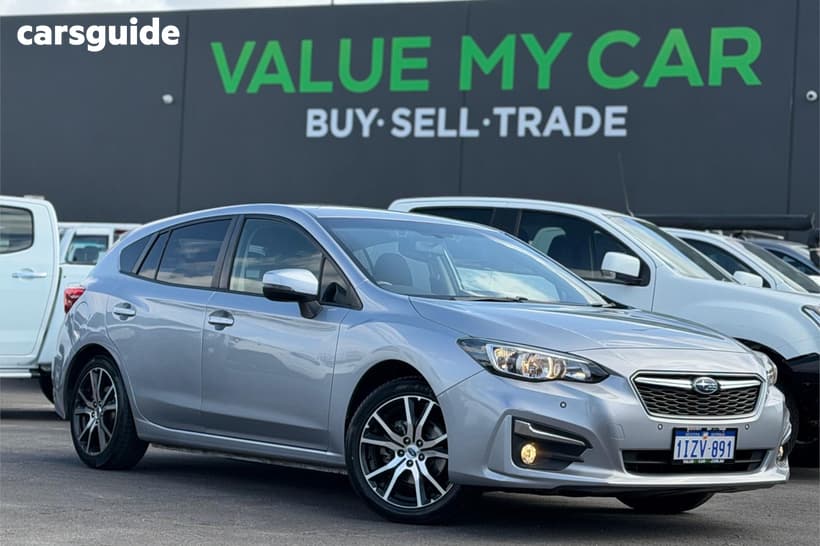 Silver 2017 Subaru Impreza Hatchback 2.0L (Awd)