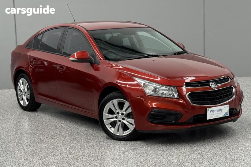Red 2015 Holden Cruze Sedan Equipe