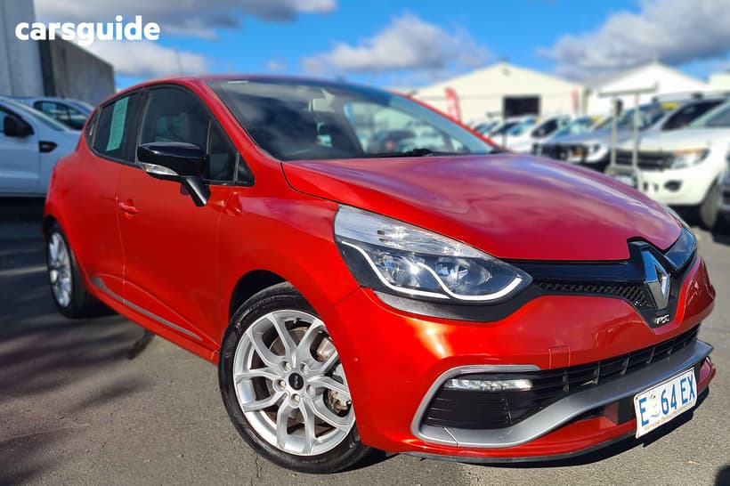 Red 2014 Renault Clio Hatchback Rs 200 Sport