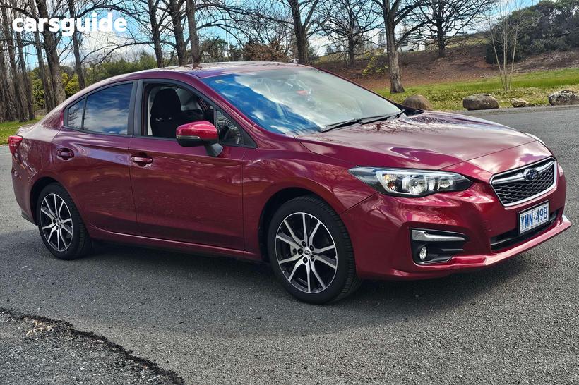 Red 2017 Subaru Impreza Sedan 2.0I-L (Awd)