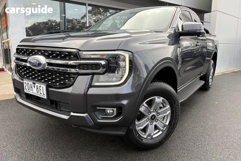 Grey 2025 Ford Ranger Super Cab Utility Xlt 2.0 (4X4)