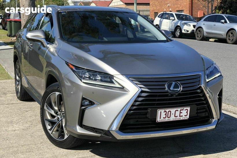 Silver 2019 Lexus RX350L Wagon Sports Luxury