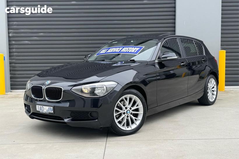 Black 2013 BMW 1 Hatch 116I R