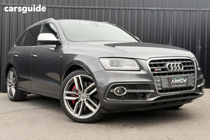 Grey 2015 Audi SQ5 Wagon 3.0 Tdi Quattro