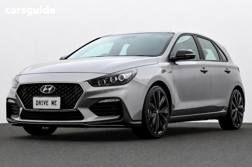 Grey 2021 Hyundai I30 Hatchback N Line Premium