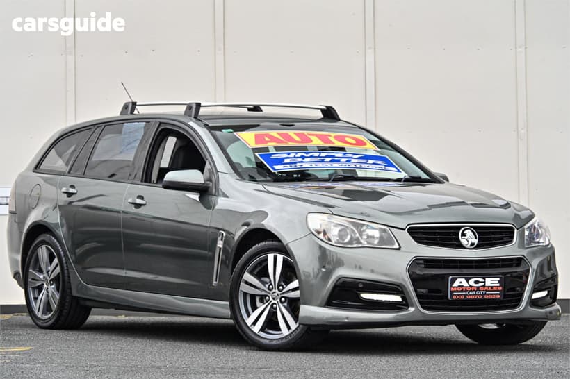 Grey 2013 Holden Commodore Sportswagon Sv6