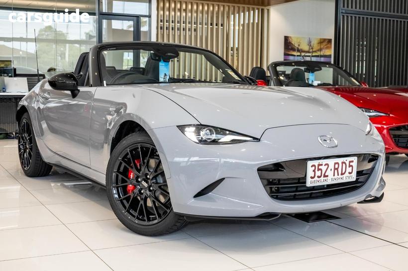 Grey 2026 Mazda MX-5 Convertible G20 Roadster Gt Rs