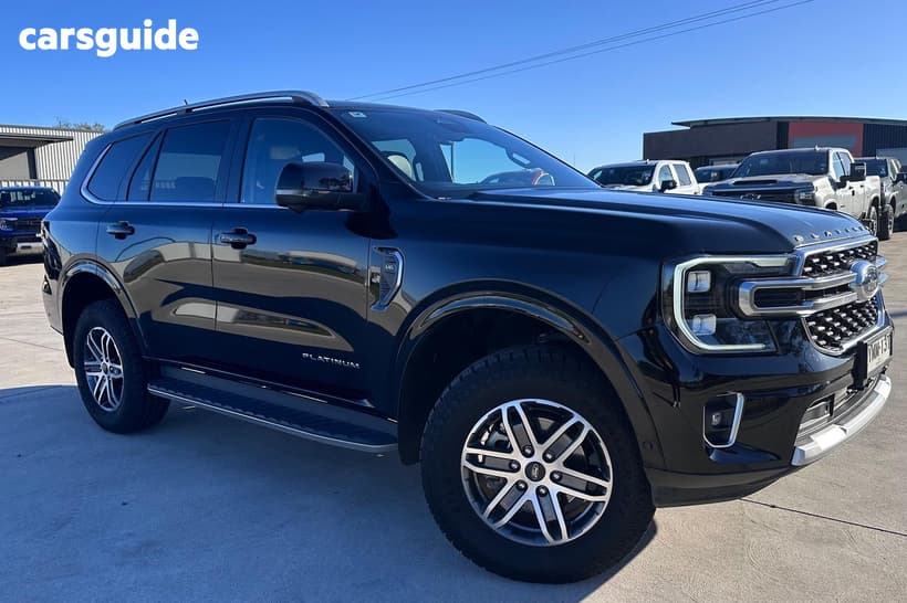 Black 2023 Ford Everest Wagon Platinum (4Wd)