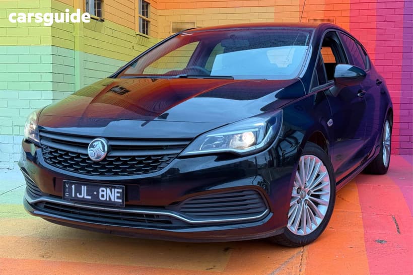 Black 2016 Holden Astra Hatchback R
