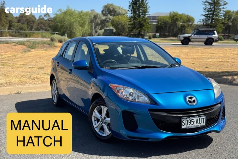 Blue 2012 Mazda 3 Hatchback Neo