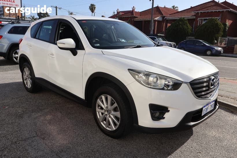 White 2015 Mazda CX-5 Wagon Maxx Sport (4X4)