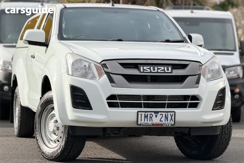 White 2018 Isuzu D-MAX Space Cab Utility Sx Hi-Ride (4X2)