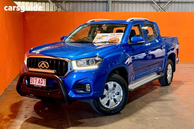 Blue 2020 LDV T60 Double Cab Utility Pro (4X4)