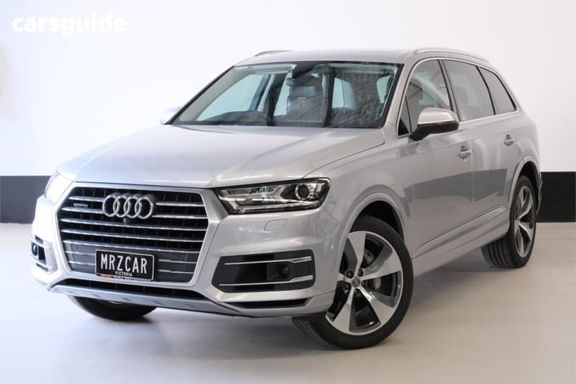 Silver 2017 Audi Q7 Wagon 3.0 Tdi Quattro