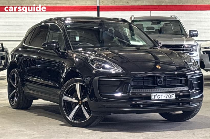 Black 2022 Porsche Macan Wagon