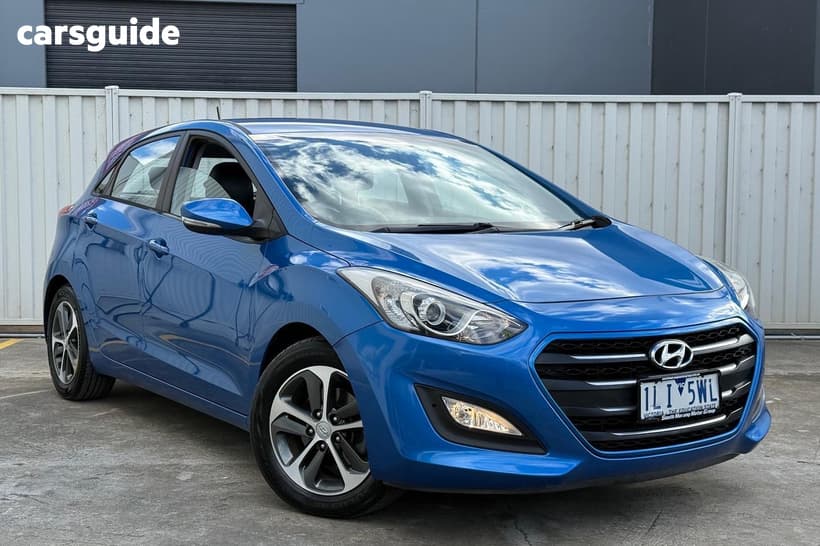 Blue 2015 Hyundai I30 Hatchback Active X