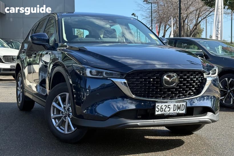Blue 2026 Mazda CX-5 Wagon G25 Maxx Sport (Fwd)