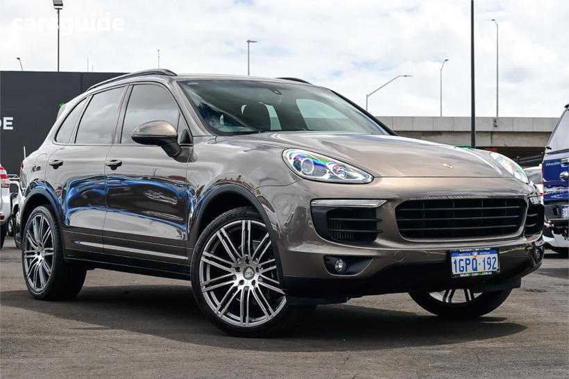 Brown 2015 Porsche Cayenne Wagon Diesel