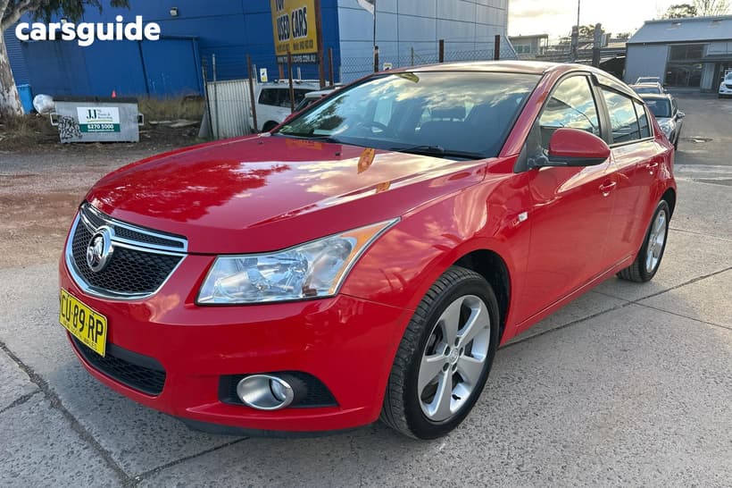 Red 2014 Holden Cruze Hatchback Equipe