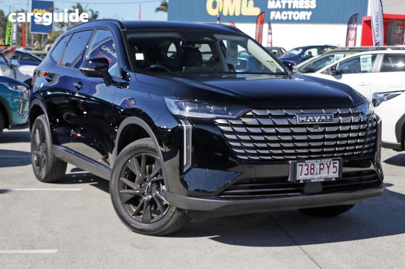 Black 2025 GWM Haval H6 Wagon Ultra Phev (Awd)