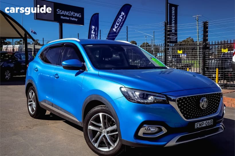 Blue 2020 MG HS Wagon Excite