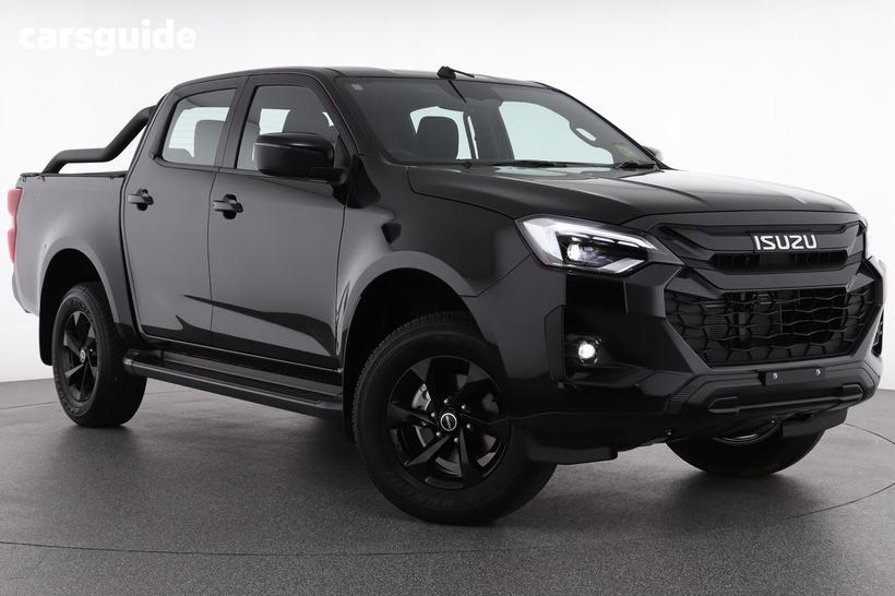 Black 2025 Isuzu D-MAX Crew Cab Utility X-Rider (4X4)