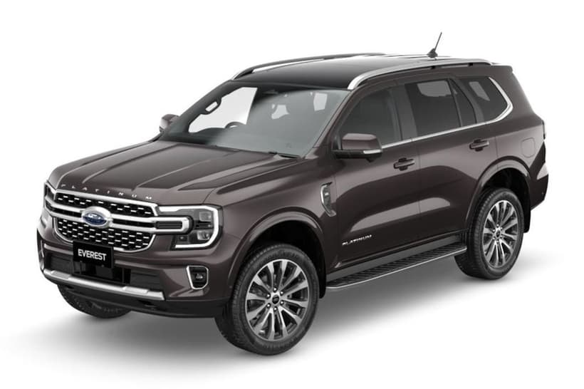 Silver 2023 Ford Everest Wagon Platinum (4Wd)