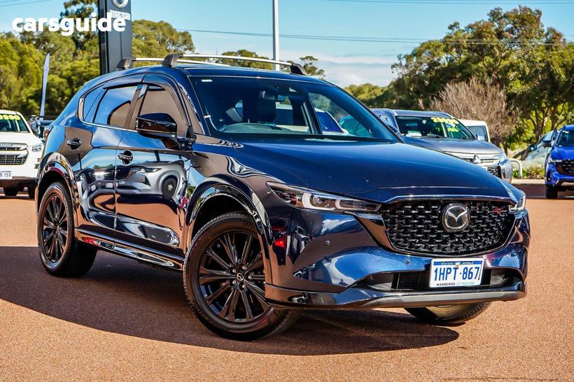 Blue 2022 Mazda CX-5 Wagon Gt Sp Turbo (Awd)