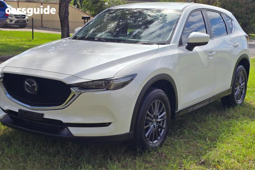 White 2019 Mazda CX-5 Wagon Maxx Sport (4X4)
