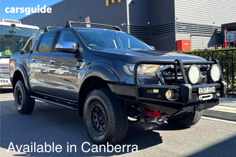 Grey 2018 Ford Ranger Double Cab Pick Up Xlt 2.0 (4X4)