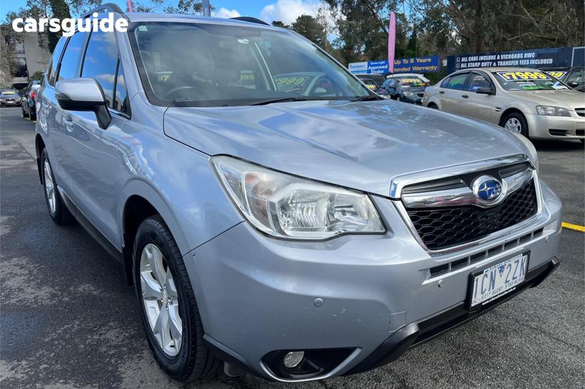 Silver 2013 Subaru Forester Wagon 2.0D-L