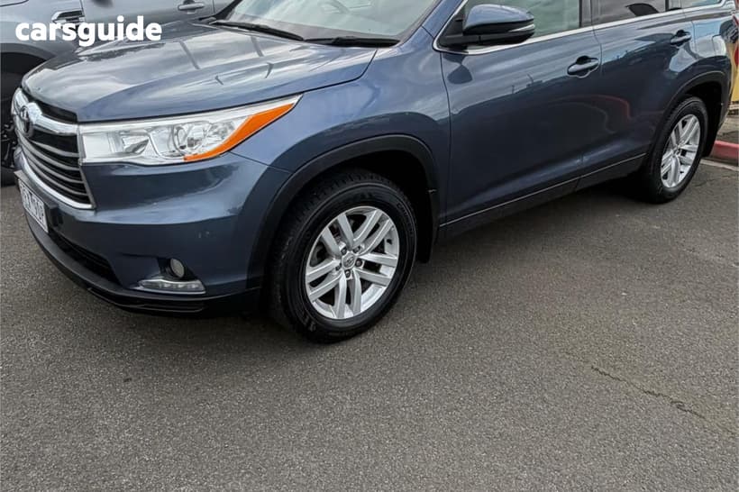 Blue 2014 Toyota Kluger Wagon Gx (4X4)