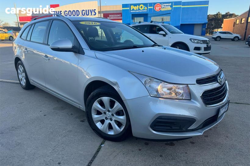 Silver 2016 Holden Cruze Sportswagon Cd