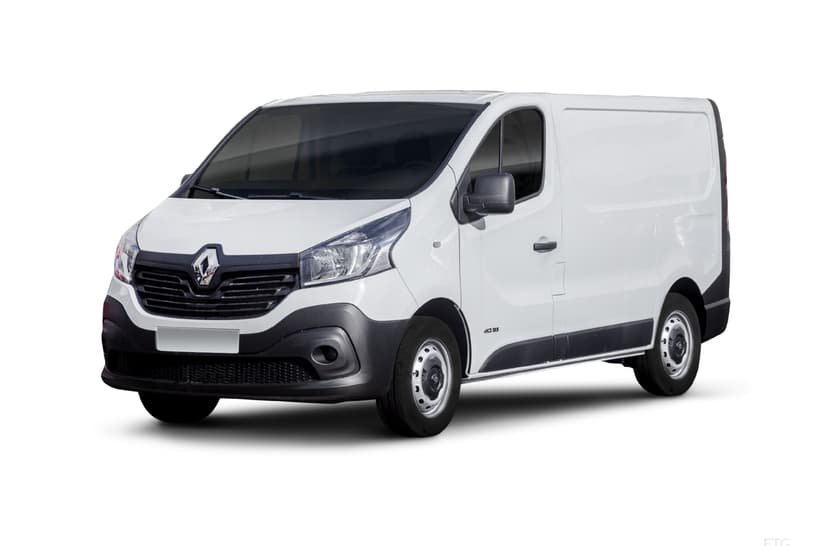 White 2016 Renault Trafic Van Lwb