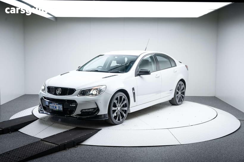 White 2016 Holden Commodore Sedan Ss Black Pack
