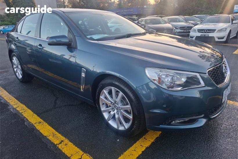 Blue 2013 Holden Commodore Sedan International