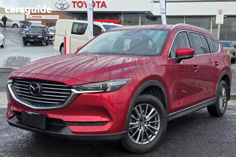 Red 2018 Mazda CX-8 Wagon Sport (Awd)